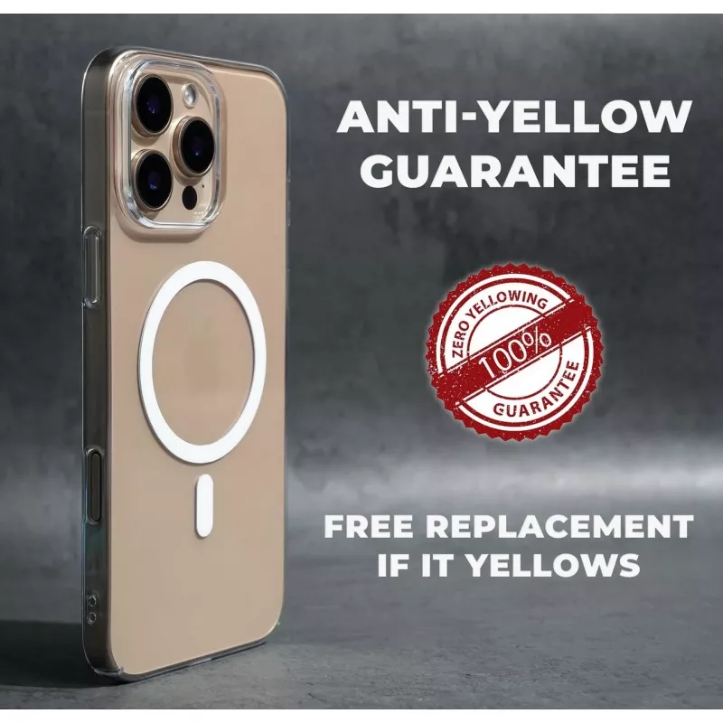 100% Anty Yellow ic Animation Supported Clear Transparent Case (6) 100% Anty Yellow ic Animation Supported Clear Transparent Case - Image 1