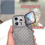 Camera Lens Protection Flip Bracket Stand Magsafe Magnetic Case for iPhone - Image 2