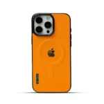 Hot Contrast Color PU Leather Magnetic Case For iPhone 12 To 16 Pro Max