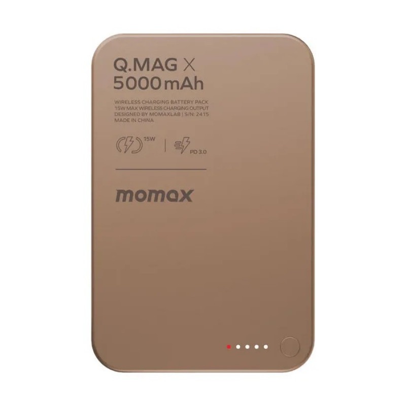 Momax 15W Q.Mag X Gen 2 5000mAh Magnetic Wireless Power Bank (6) Momax 15W Q.Mag X Gen 2 5000mAh Magnetic Wireless Power Bank. - Image 1