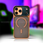 Premium Fusion Matte AuraGrip Magnetic Shockproof Case for iPhone