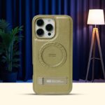 Premium HDCI Magnetic Stand Leather Case for iPhone 15 Pro Max to 17 Pro Max