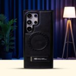 Premium HDCI Modern Stylish Shockproof Leather Kickstand Magnetic Case Galaxy Series - Image 2