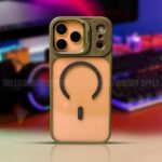 Premium Lens Guard MagSafe Supported Anti-Fall MagSlide Armor Case for iPhone - Image 2