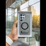 Suitable High-End Business Leather Magnetic Kickstand Protective Case For Samsung Galaxy - Image 4